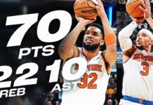 Wyniki NBA: 70 punktów duetu Towns-Hart, Sixers i Suns coraz dalej od play-offów