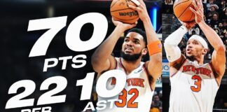 Wyniki NBA: 70 punktów duetu Towns-Hart, Sixers i Suns coraz dalej od play-offów