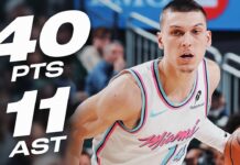 Wyniki NBA: 40 punktów Herro i popis Shaia, wielka noc Warriors, Celtics deklasują Knicks