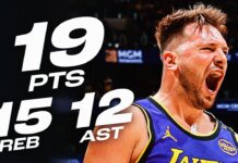 Wyniki NBA: Triple-double Luki przeciwko Mavs, szalone końcówki w Houston i Memphis