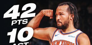 Wyniki NBA: 42 punkty Brunsona, dobry mecz Sochana, triple-double Jokicia i Thompsona