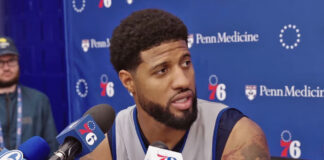 NBA: Kolejne problemy Paula George’a. Fani Sixers już się martwią