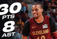 Wyniki NBA: 15 zwycięstw z rzędu Cavaliers, niesamowity rzut Haliburtona