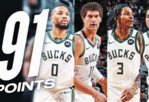 Wyniki NBA: Giannis wygrywa z Donciciem! 4000 trójek Curry’ego