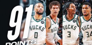 Wyniki NBA: Giannis wygrywa z Donciciem! 4000 trójek Curry’ego