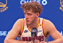 NBA: Podziemski się nie kryje. Warriors reagują na jego żądania wobec Curry’ego i Greena