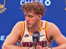 NBA: Podziemski się nie kryje. Warriors reagują na jego żądania wobec Curry’ego i Greena