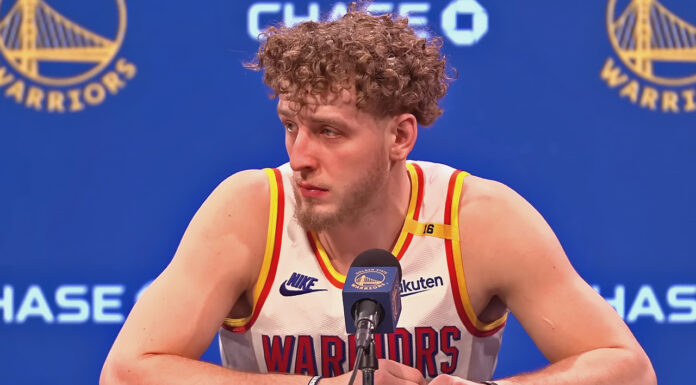 NBA: Podziemski się nie kryje. Warriors reagują na jego żądania wobec Curry’ego i Greena