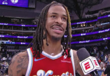 NBA: Morant niewzruszony. Dostał ostrzeżenie i znowu to zrobił