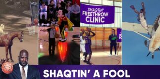 NBA: Latający Embiid, Myszka Miki i Król LeBron w Shaqtin’ A Fool!