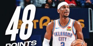 Wyniki NBA: Game-winner Poole’a, 48 punktów Gilgeousa-Alexandra