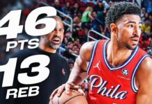 Wyniki NBA: 46 punktów Grimesa, szalony rzut na zwycięstwo Toppina, Sochan wyrzucony