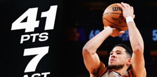 Wyniki NBA: 41 punktów Bookera, zwycięski rzut Cunninghama, trzecia z rzędu porażka Cavs