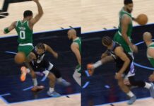 NBA: Jayson Tatum jak Lionel Messi! Niesamowita akcja!