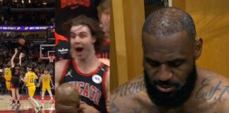 NBA: Rzut na zwycięstwo z połowy po błędzie LeBrona Jamesa!