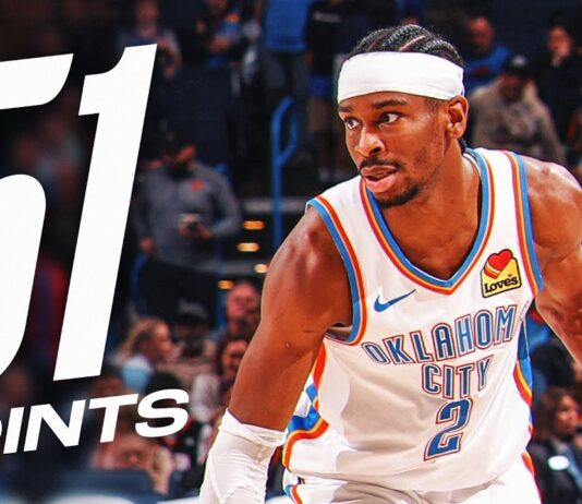 Wyniki NBA: 51 punktów Shaia, zwycięski rzut LeVerta, kontuzja Irvinga