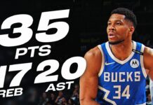 Wyniki NBA: Curry załatwił LeBrona i Lukę, game-winner Moranta, 20 asyst Giannisa