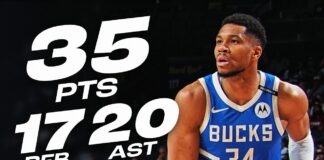 Wyniki NBA: Curry załatwił LeBrona i Lukę, game-winner Moranta, 20 asyst Giannisa