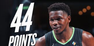 Wyniki NBA: 44 punkty Edwardsa w starciu z Morantem, Risacher z rekordem kariery