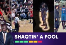 NBA: Bolesny spacer Westbrooka i komediant Perkins! Najlepsze wpadki w historii w nowym Shaqtin’ A Fool!