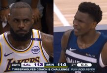 NBA: „Ręka to część piłki” – LeBron tłumaczy się z porażki z Wolves