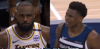 NBA: „Ręka to część piłki” – LeBron tłumaczy się z porażki z Wolves