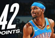 Wyniki NBA: 42 punkty Shaia, Doncić wyrzucony! Thunder lepsi od Lakers, szalona dogrywka w Nowym Jorku