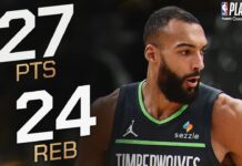 Wyniki NBA: Koniec marzeń Lakers! Rockets nadal w grze, potężne double-double Goberta