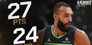 Wyniki NBA: Koniec marzeń Lakers! Rockets nadal w grze, potężne double-double Goberta