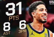 Wyniki NBA: 44 punkty Jokicia, ale Thunder lepsi! Haliburton kończy sezon Cavaliers