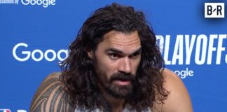 NBA: Steven Adams nie dał się Warriors, ale prawdziwe show zaliczył po meczu