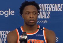 NBA: Straszliwie sam? OG Anunoby na pomeczowej konferencji