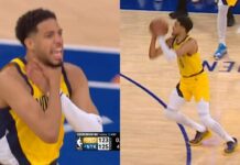 NBA: Szalony popis Haliburtona. Powtórzył legendarny gest Reggie’ego Millera!