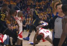 NBA: Draymond Green znów przesadził! Kolejny przeciwnik powalony