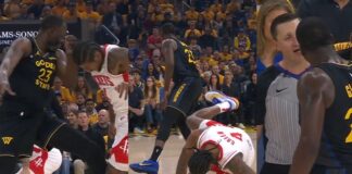 NBA: Draymond Green znów przesadził! Kolejny przeciwnik powalony