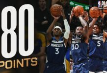 Wyniki NBA: Warriors bezsilni bez Curry’ego! Odpowiedź Timberwolves, kontuzja Edwardsa