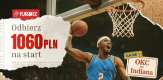 Zaczynamy finały NBA: Thunder vs Pacers. Odbierz gwarantowane 1060 zł na start