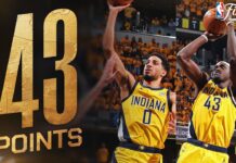 Wyniki NBA: Pacers znów to zrobili! Thunder zaskoczeni, 43 punkty duetu Haliburton-Siakam