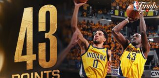 Wyniki NBA: Pacers znów to zrobili! Thunder zaskoczeni, 43 punkty duetu Haliburton-Siakam