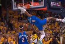 NBA: Przepychanki, kostki, łokcie i ten upadek! Co się działo w czwartym meczu finału NBA!?