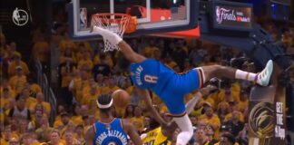 NBA: Przepychanki, kostki, łokcie i ten upadek! Co się działo w czwartym meczu finału NBA!?