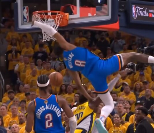 NBA: Przepychanki, kostki, łokcie i ten upadek! Co się działo w czwartym meczu finału NBA!?