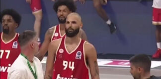 Obsceniczny gest Fourniera. Kibice rywala chcieli go dopaść