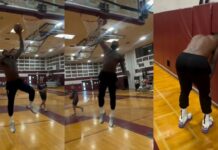 NBA: LeBron przygotowuje się do nowego sezonu. Ten trening go wykończył!