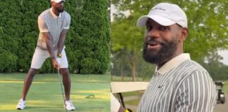 NBA: LeBron chce wrócić do Cleveland? Gra w golfa i wysyła znaki?
