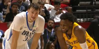 NBA: Widowiskowe starcie Coopera Flagga i Bronny’ego Jamesa. Co za końcówka!