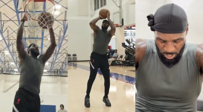 NBA: Tak wygląda trening 40-letniego LeBrona Jamesa o 5 rano!