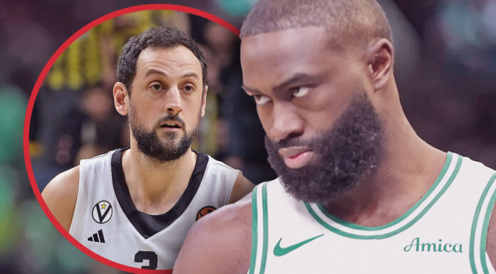 NBA: Jaylen Brown wybrał najtrudniejszego przeciwnika. A on akurat… kończy karierę!