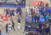 NBA: Potężna bójka po meczu z udziałem gracza Spurs! Ciosy pięścią w twarz!