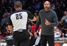 NBA: Jednemu punkt zabrali, a drugiemu go dodali. Technologia już poprawia sędziów